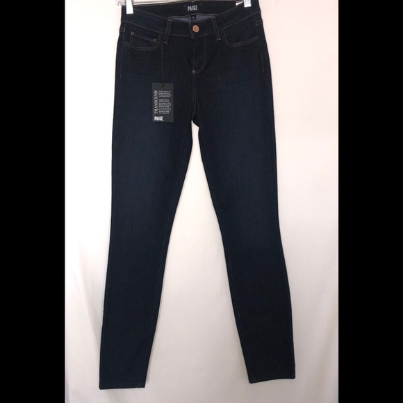 NWT PAIGE Transcend Verdugo MidRise Skinny Jeans - Picture 6 of 8